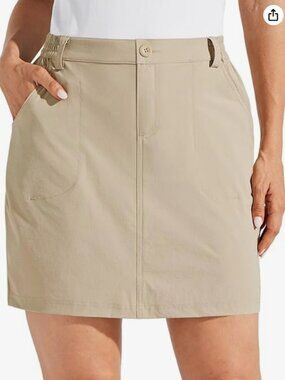 WILLIT | Skorts Golf Casual Skort Skirts UPF 50+ Quick Dry Zip Pockets NWT